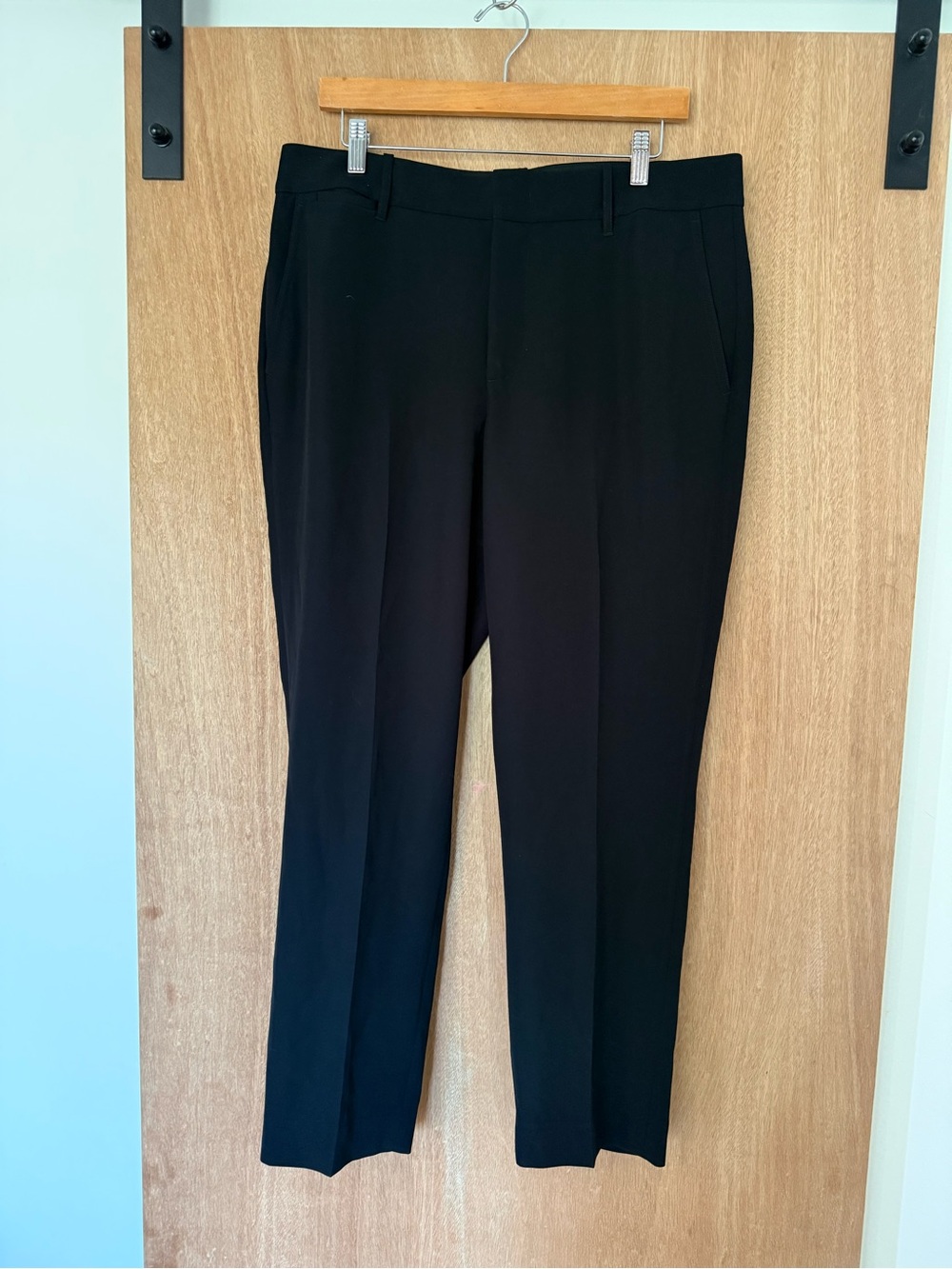 Vince black dress trouser pants straight leg size 14